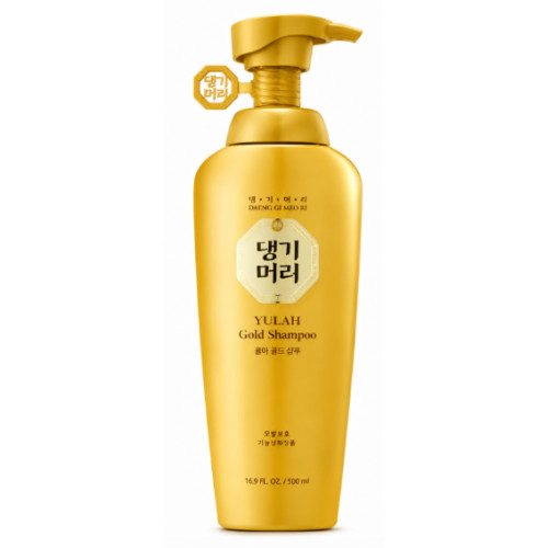 Зміцнювальний золотий шампунь Daeng Gi Meo Ri Yulah Gold Shampoo, 500 мл